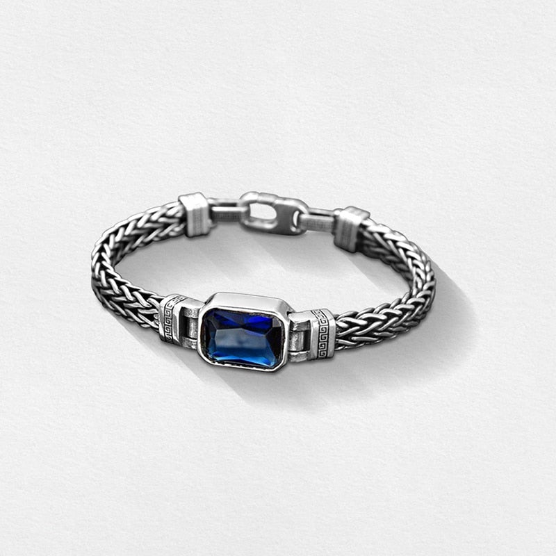 S925 Sterling Silver Vintage Bracelet