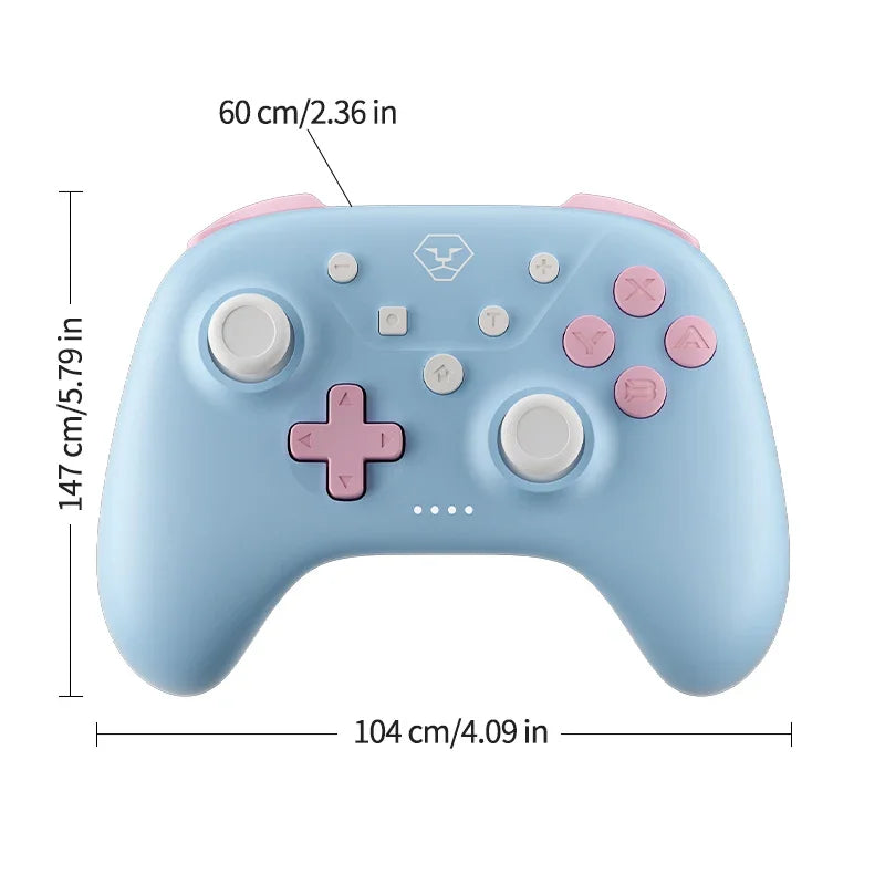 Aolion Wireless Controller For Nintendo Switch Controller Pro Gamepad Turbo Function For Nintend Switch Oled/Lite/PC/iOS/Android