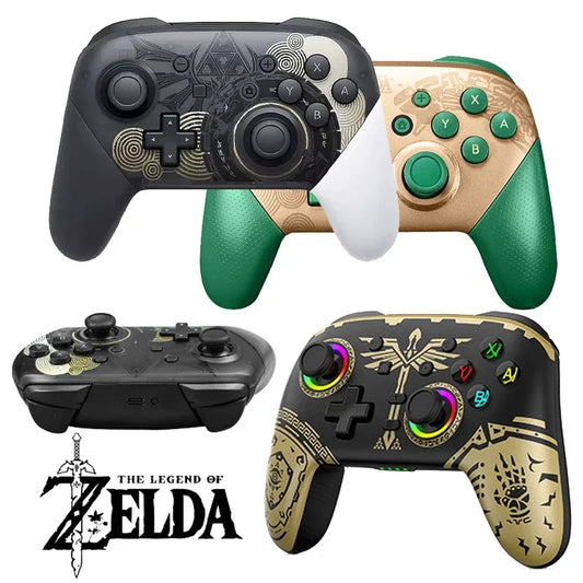 Zelda Tears of the Kingdom Bluetooth Wireless Switch Gamepads Controller for Nintendo switch OLED NS PC Android IOS Game Device