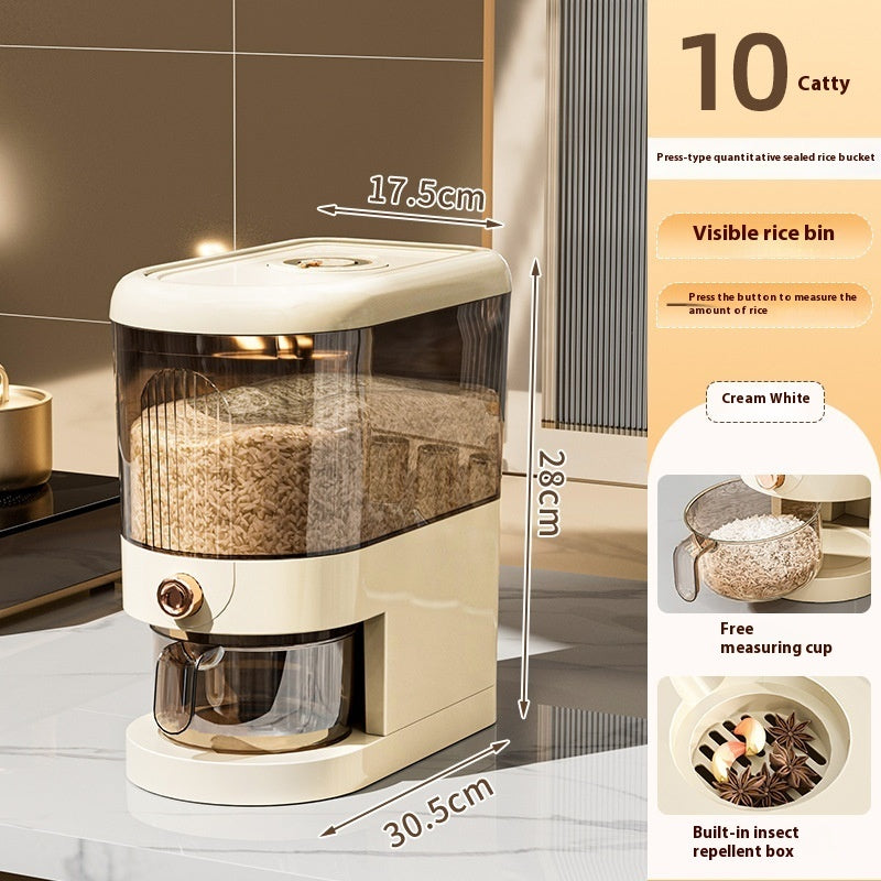 Insect-proof Moisture-proof Sealed Rice Bucket Household Storage Box
