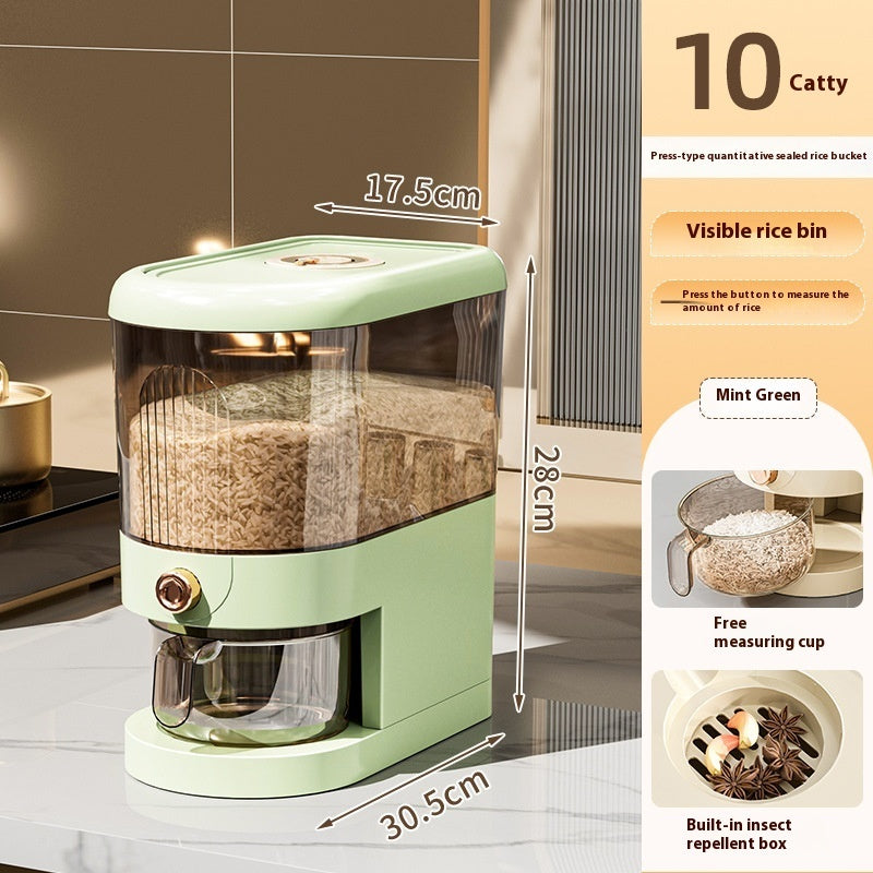 Insect-proof Moisture-proof Sealed Rice Bucket Household Storage Box