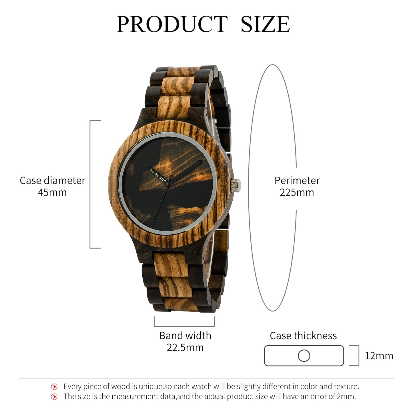 Unique Wooden Watch for Men