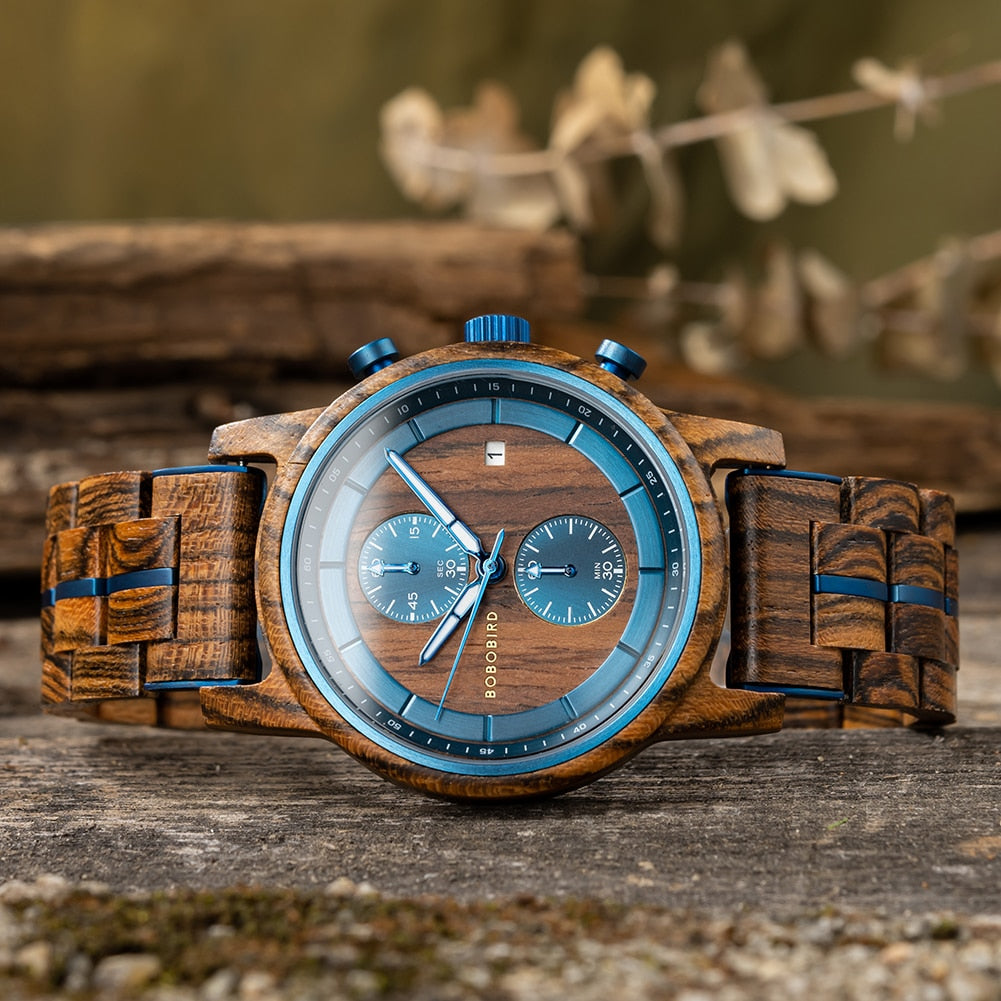 BOBO BIRD Wood Watch for Men.